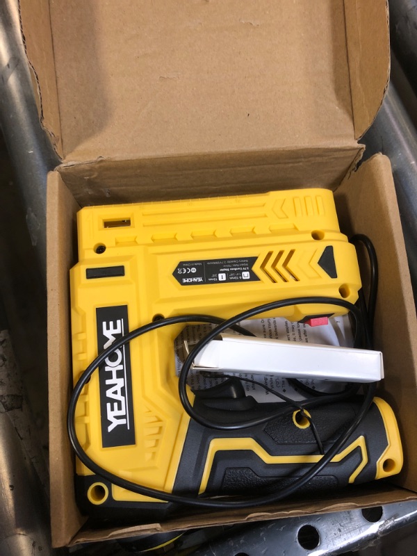 YEAHOME Electric Staple Gun, 2 in 1 Electric Light Duty Brad Nailer