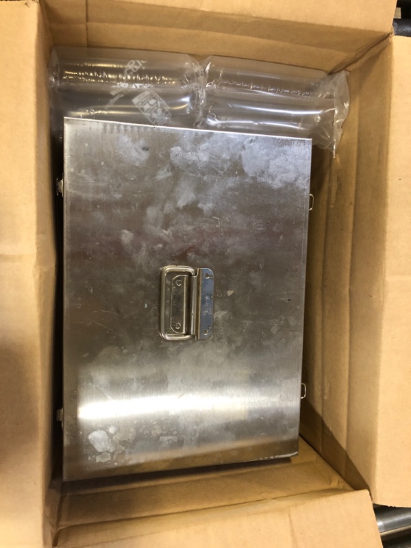 Photo 3 of BEAMNOVA 8lbs Commercial Grease Trap Stainless Steel Interceptor for Restaurant Side Inlet