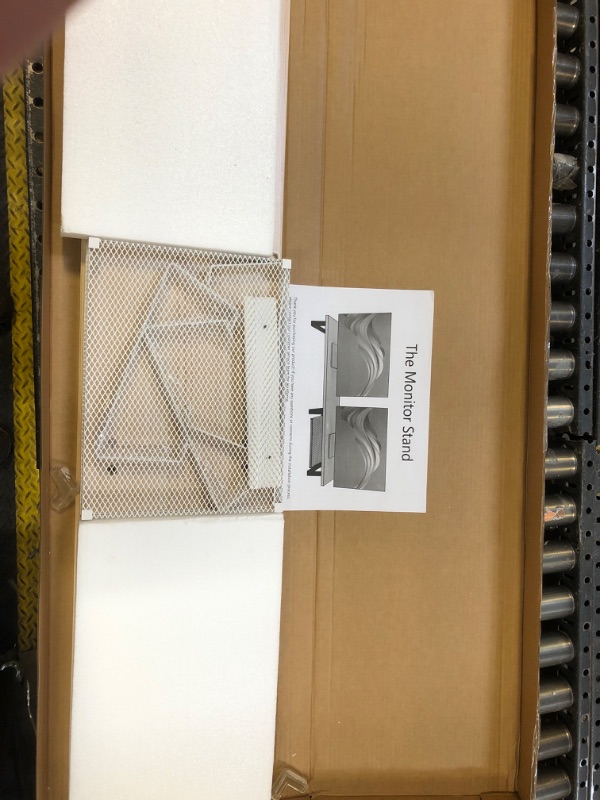 Photo 1 of Aothia Dual Monitor Stand Riser - Monitor Stand with Drawer,Monitor Stand For 2 Monitors, Desk Shelf For Monitor with Metal Legs, Wood Monitor Stand with Storage Organize For Pc,Laptop,Screen (Oak)