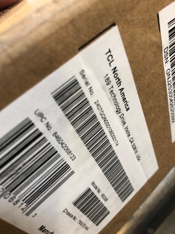 Photo 5 of TCL 40-Inch Class S3 1080p LED Smart TV with Fire TV (40S350F, 2023 Model), Alexa Built-in, Apple AirPlay Compatibility, Streaming FHD Television,Black