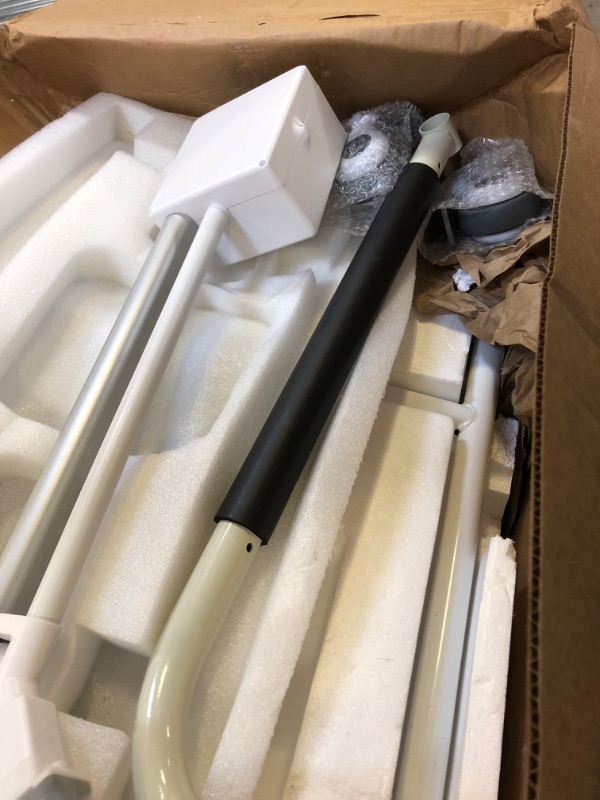 Photo 1 of VEVOR Electric Patient Lift Transfer Chair, Foldable Patient Lift Wheelchair for Home Car, Height & Width Adjustable | Portable Bedside Commode Shower Chair for Elderly Disabled Handicapped