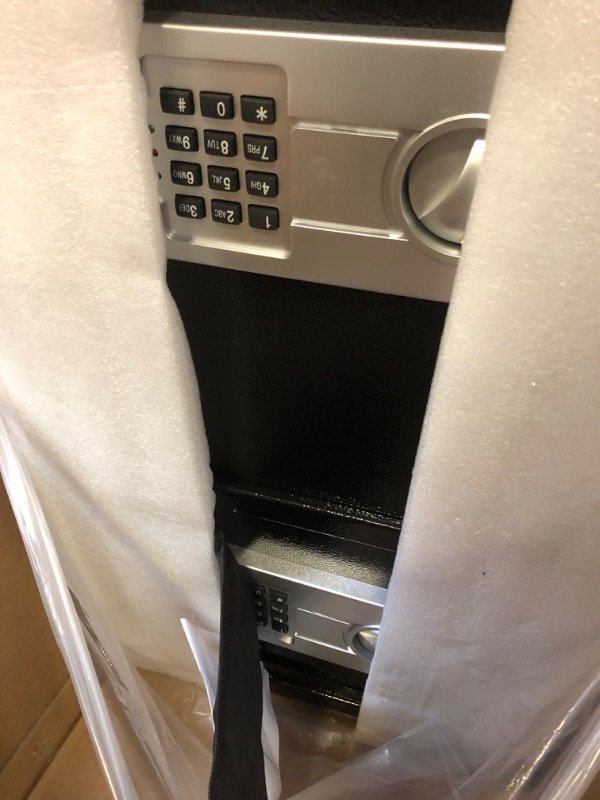 Photo 1 of VEVOR Large Double Door Security Safe Box 2.6 Cubic Feet Steel Safe Box Strong Box with Digital Lock for Money Gun Jewelry Black