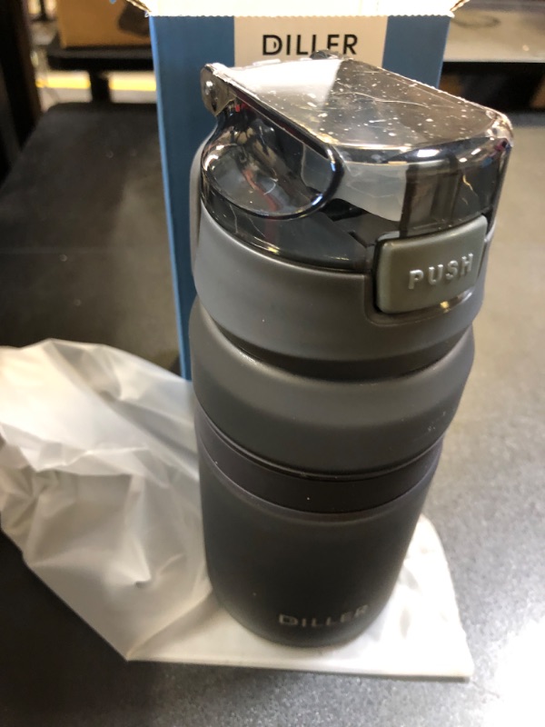 Photo 2 of Diller Water Bottle with Straw