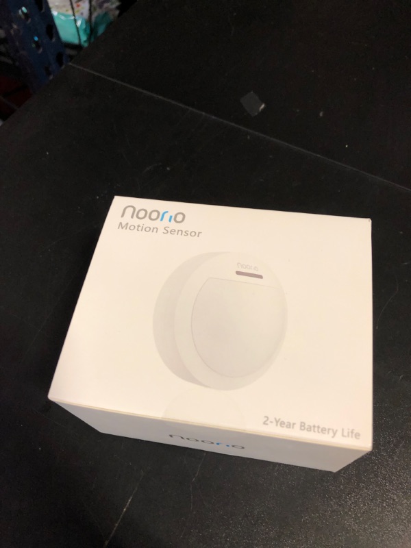 Photo 1 of Noorio H300 Motion Sensor Alarm for Home Security System, 120-degree/32-feet Detection Range with Siren/App Alerts, 2-Year Battery Operated Motion Detector, Requires Smart Hub to Work