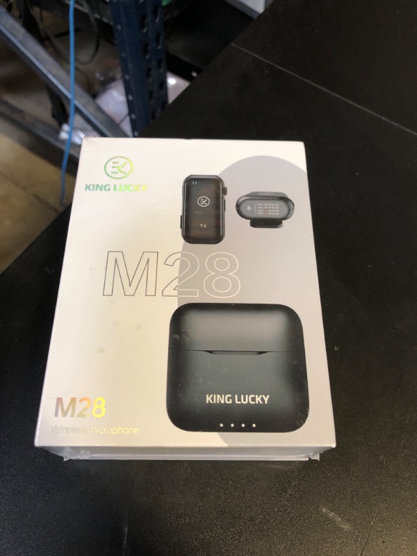 Photo 1 of KING LUCKY LAVALIER MICROPHONE M28 (FACTORY SEALED)

