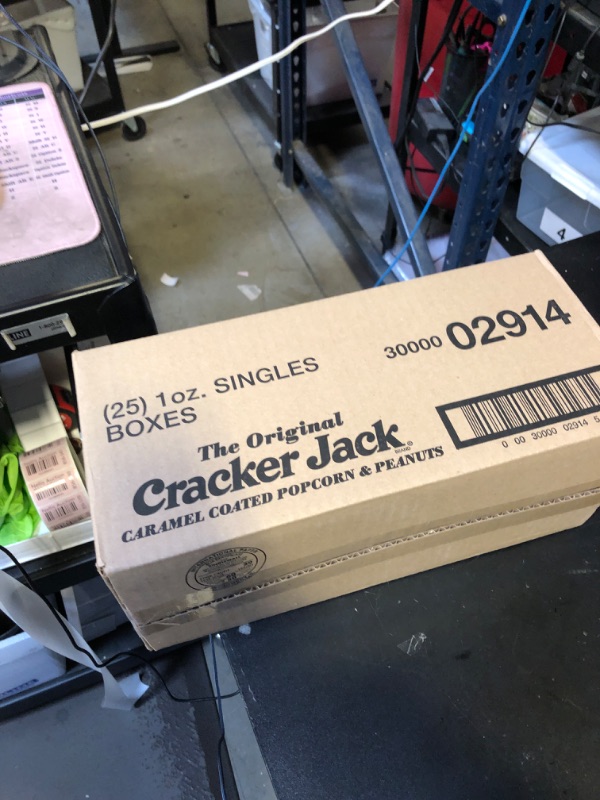 Photo 2 of Cracker Jack Singles - Original 25  BOXES
EXP JAN 2025