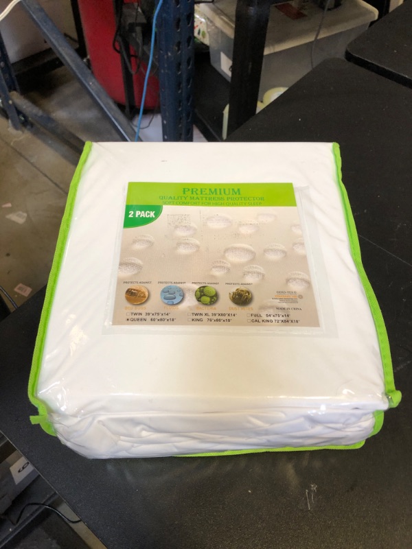 Photo 1 of 100% Waterproof Mattress Protector Queen Size