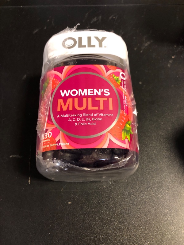 Photo 2 of OLLY Women's Multivitamin Gummy, Vitamins A, D, C, E, Biotin, Folic Acid, Adult Chewable Vitamin, Berry Flavor, 65 Day Supply - 130 Count (Packaging May Vary) EXP OCT 2025