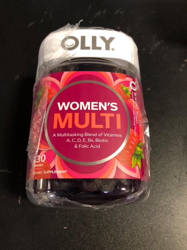 Photo 2 of OLLY Women's Multivitamin Gummy, Vitamins A, D, C, E, Biotin, Folic Acid, Adult Chewable Vitamin, Berry Flavor, 65 Day Supply - 130 Count (Packaging May Vary) EXP OCT 2025