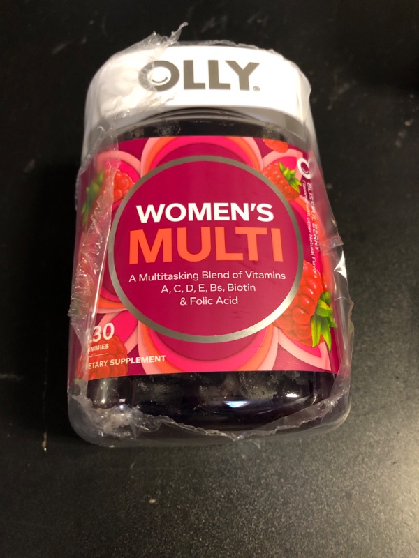 Photo 2 of OLLY Women's Multivitamin Gummy, Vitamins A, D, C, E, Biotin, Folic Acid, Adult Chewable Vitamin, Berry Flavor, 65 Day Supply - 130 Count (Packaging May Vary) EXP OCT 2025