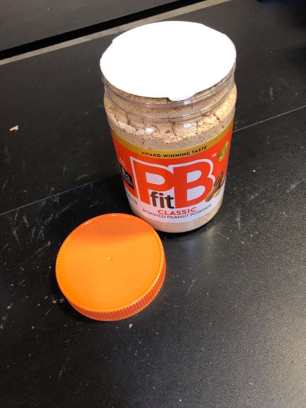 Photo 2 of PBfit All-Natural Peanut Butter Powder, Peanut Butter Powder from Real Roasted Pressed Peanuts, 8g of Protein 8% DV (15 oz.) EXP FEB 11/2026