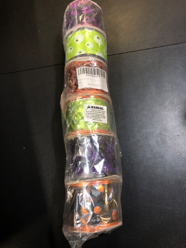 Photo 1 of Halloween Ribbons 6 Pack 