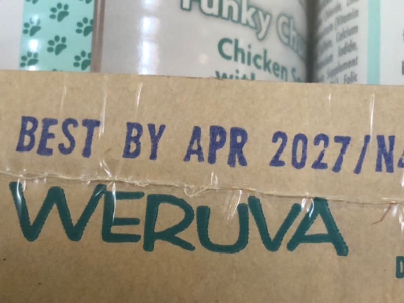 Photo 2 of Weruva Funky Chunky Chicken Soup with Pumpkin Grain-Free Canned Dog Food, 14-oz, case of 12 (BB APR 2027)