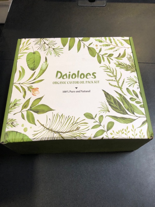 Photo 1 of Castor Oil Pack Wrap Cold Pressed Castor Oil Packs,Adjustable Washable Castor Oil Wrap for Liver Detox Thyroid Constipation,Organic Castor Oil Glass Bottle Anti Oil Leak(Castor Oil Included)