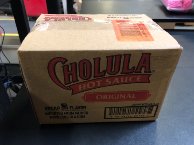 Photo 3 of Cholula Portion Packs 200-.25 Fluid Ounce Original Hot Sauce (BB 31DEC24)