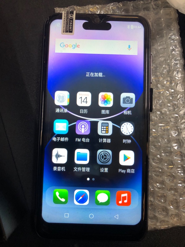 Photo 1 of ASHATA Unlocked Cell Phone Android, 6.1 inch HD Screen 3G Net Smartphone, 1GB 8GB ROM Mobile Phone with Face Unlocking, 500W Rear 800W Front Camera, 4000mAh, US(Black)