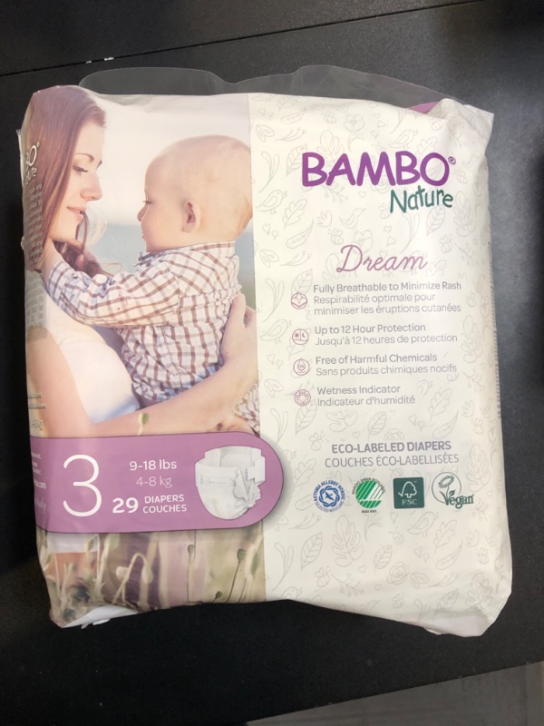 Photo 2 of Bambo Nature Baby Diapers Size 3