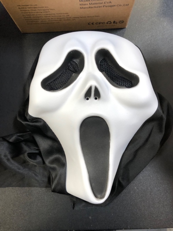 Photo 2 of kidtoytime Scary Mask for Halloween, Horror Mask,Skull Mask Adult Children Edition Cosplay Costume Party Gift