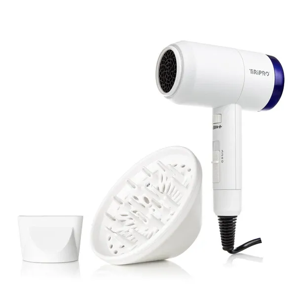 Photo 1 of Prisma Pro Dryer with Adjustable Airflow Technology Infrared Ceramic Heater Rapid Drying Times Crushed Tourmaline Gemstones  Ensure Static & Frizz Free Enhances Shine & Smoothness New 