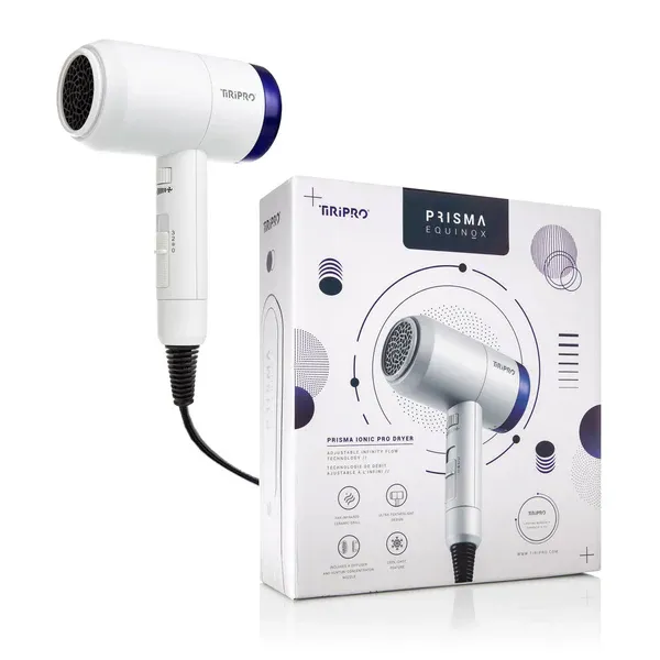 Photo 2 of Prisma Pro Dryer with Adjustable Airflow Technology Infrared Ceramic Heater Rapid Drying Times Crushed Tourmaline Gemstones  Ensure Static & Frizz Free Enhances Shine & Smoothness New 