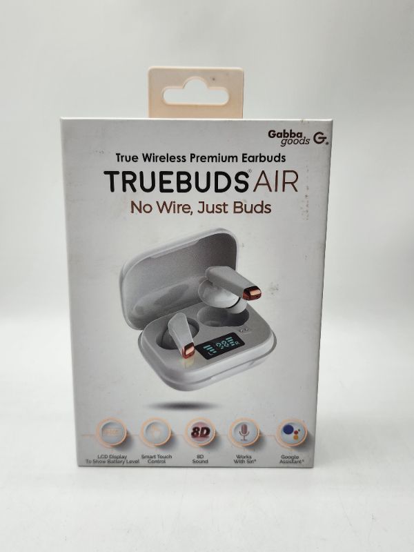 Photo 3 of Rose Gold Premium TrueBuds Air True Wireless Earbuds with Charging Case and LED Battery Life Indicator