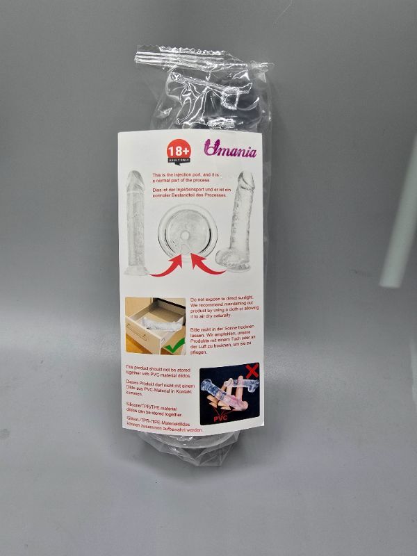 Photo 1 of 7 Inch Small Realistic Dildo, Soft Lifelike Beginner Sex Toy Thin Penis Clear with Strong Suction Cup for Womens/Men/Gay,Adult Life Like Sex Anal Cute Toys & Games