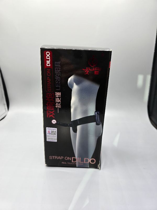 Photo 1 of Strap On Dildo Sex Toy Double Ended Dildo Silicone Long Dildo Wearable Strap On Harness with 2 Removeable Realistic Fantasy Dildo Adjustable G-Spot Vibrator