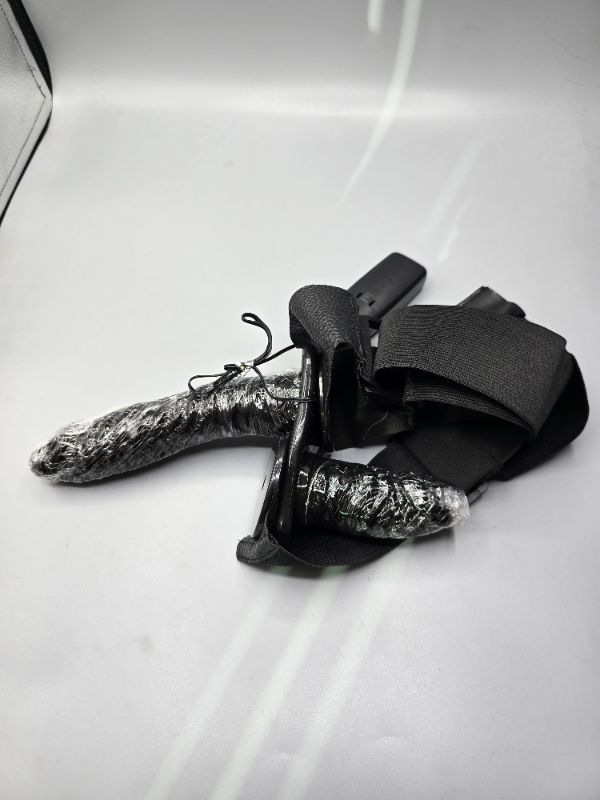 Photo 1 of Strap On Dildo Sex Toy Double Ended Dildo Silicone Long Dildo Wearable Strap On Harness with 2 Removeable Realistic Fantasy Dildo Adjustable G-Spot Vibrator