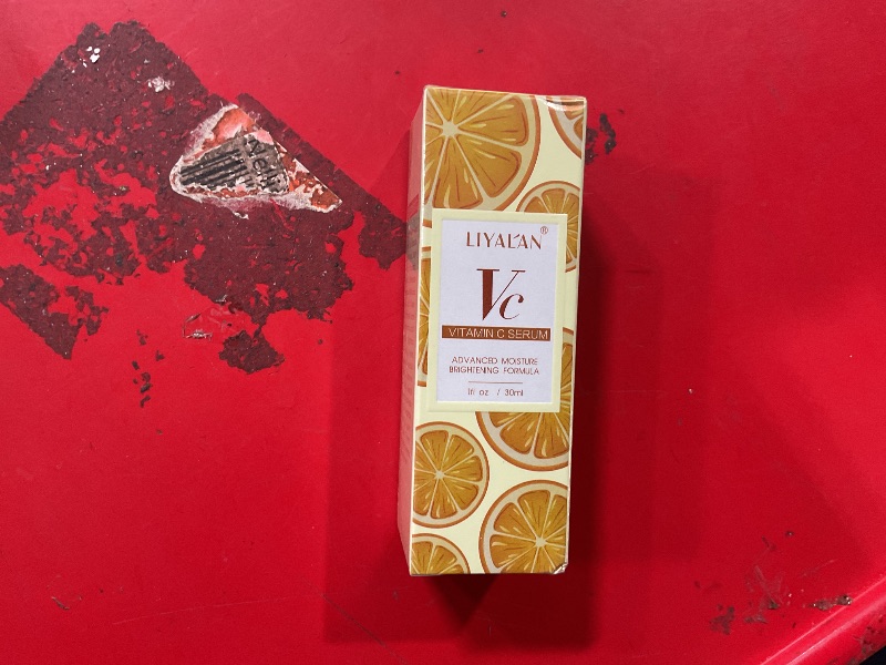 Photo 1 of Vitamin C Serum Combined with Hyaluronic Acid Creates Antioxidants to Smooth and Protect Anti Aging Formula Fights Against Lines and Wrinkles Brightens Skin Tone Created Even Complexion New 