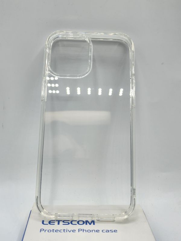 Photo 4 of 2 Pack Letscom Ci121 Crystal Clear Case Compatible with iPhone 12/12 Pro