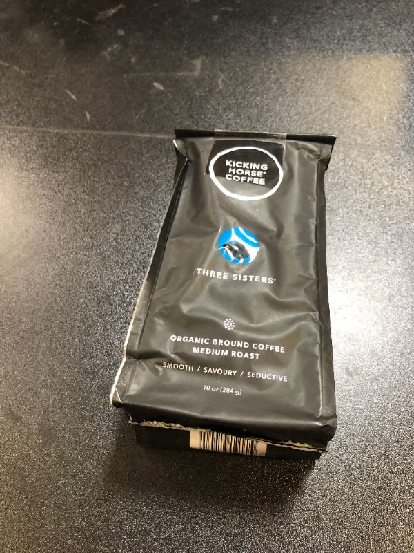 Photo 2 of Three Sisters, Kicking Horse Coffee, Medium Roast, Ground, 10 oz - Certified Organic, Fairtrade, Kosher Coffee- 01/2026