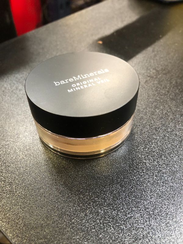 Photo 2 of bareMinerals Mineral Veil Translucent Setting Powder, Weightless Blurring, Baking + Finishing Powder Makeup, Extends Makeup Wear, Talc Free, Vegan- original translucent 