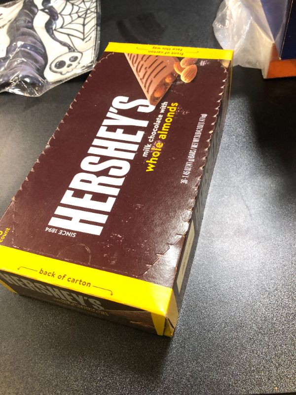 Photo 2 of Hershey's Milk Chocolate with Almonds, 36 - 1.45 oz (41 g) bars-11/2024