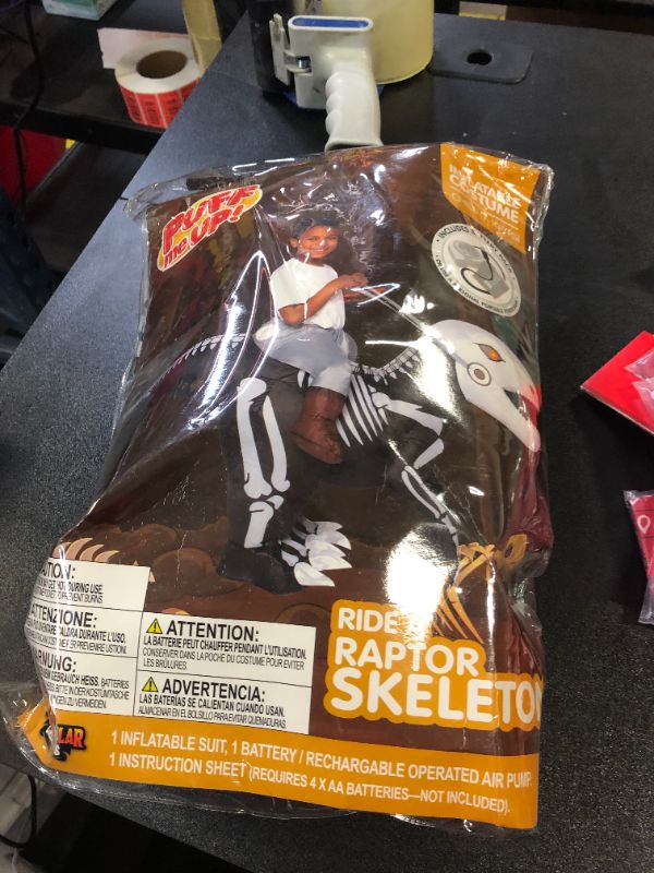 Spooktacular Creations Inflatable Costume for Kids, Ride-on Dinosaur ...