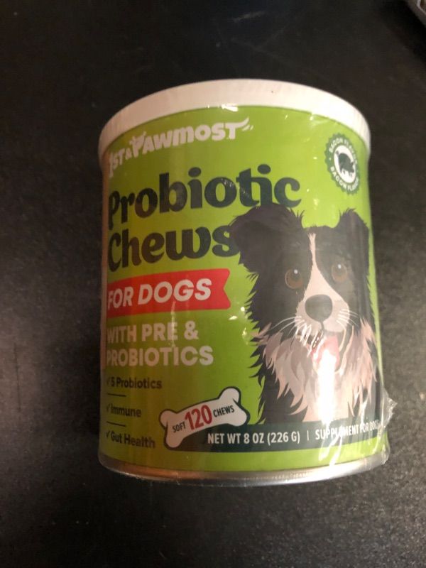 Photo 2 of Dog Probiotic Chews - 120 pcs EXP 11/2025