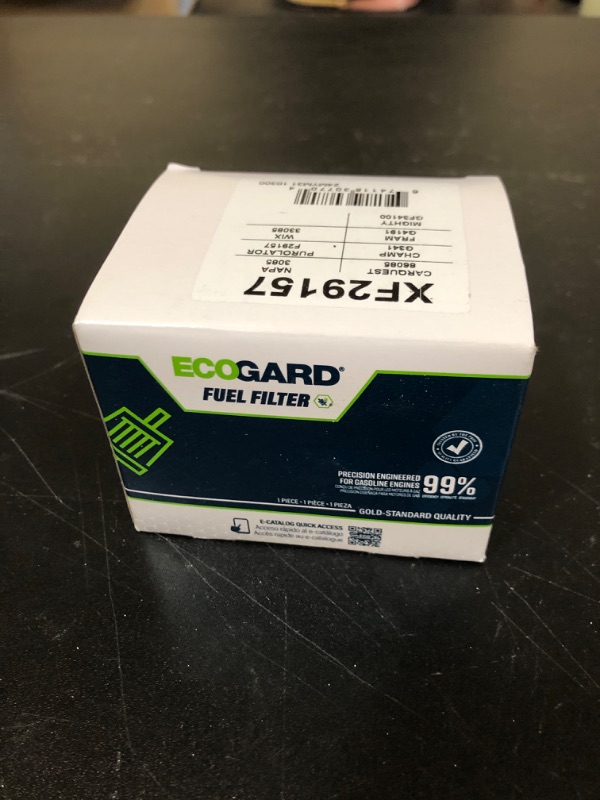 Photo 2 of ECOGARD XF29157 Engine Fuel Filter - Premium Replacement Fits Toyota Pickup, Tercel, Corolla, Celica, 4Runner, Corona / Subaru Brat