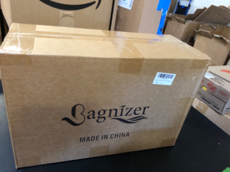 Photo 1 of 76qt Plastic Storage Container, No Door 3 Tier Stackable Folding Storage Bin with Lid, Collapsible Storage Box with Wheels for Bedroom, Living Room, Office, Off White, 16 x 10 x 29” Large-3-tier