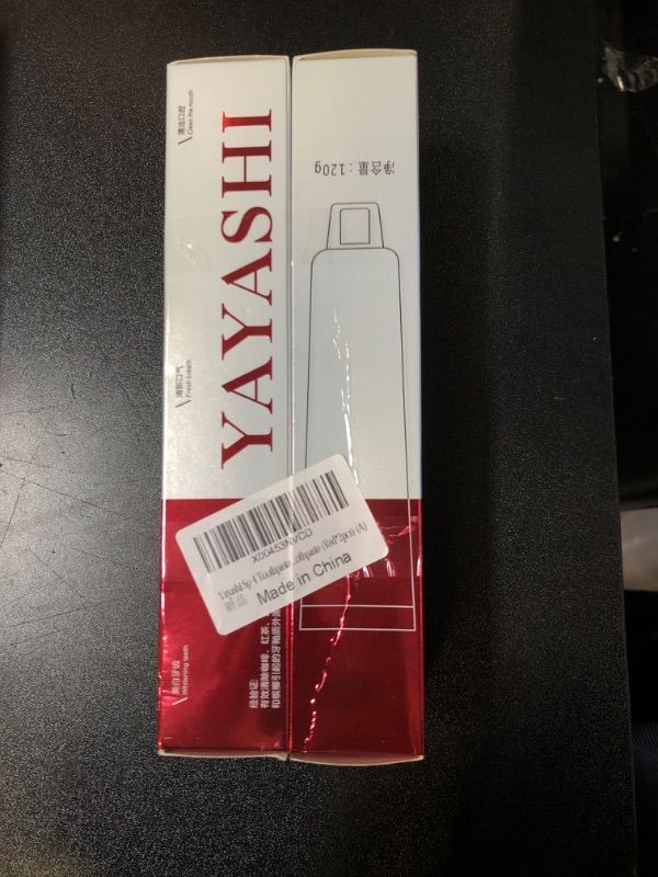 Photo 1 of Yayashi Sp-4 Toothpaste, Yiliku Sp-4 Probiotic Toothpaste, Brightening & Stain Removing Toothpaste, Teeth Whitener Toothpaste (Red*2pcs) (A)