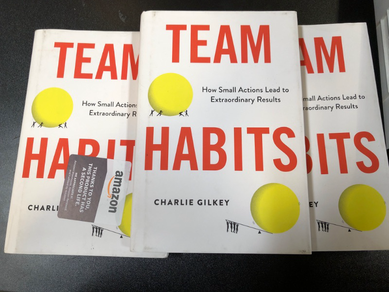 Photo 2 of 3 Team Habits: How Small Actions Lead to Extraordinary Results Hardcover – August 29, 2023
