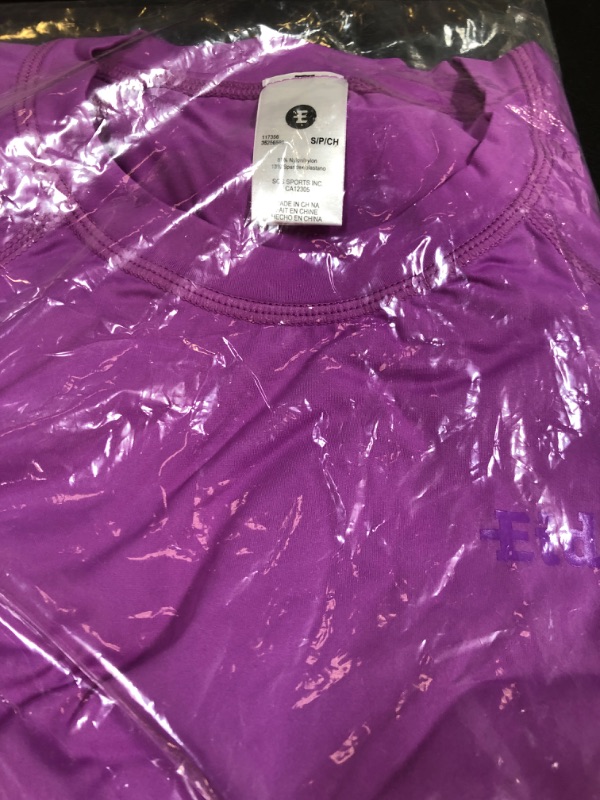 Photo 1 of PHANTOM AQUATICS CLOTHING Women's Standard Raglan Cap Cozy Honey Short Sleeve Rashguard 50+ UV Protection Skin Guard, Violet