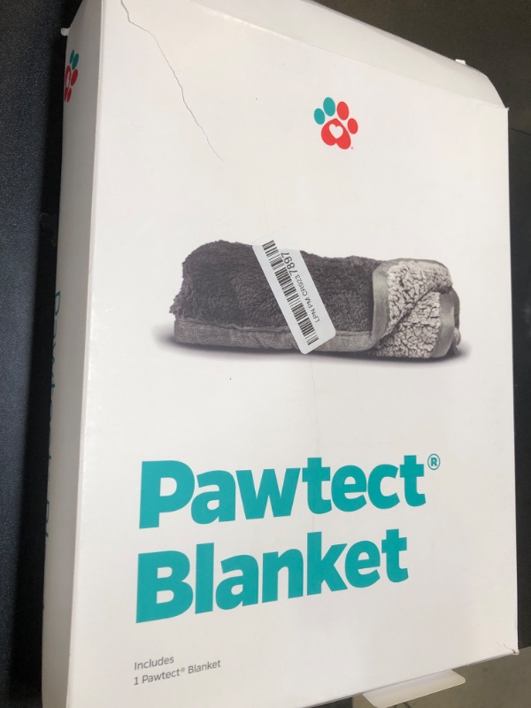 Photo 3 of Pet Parents Pawtect Blanket, Premium Waterproof Cat & Dog Blanket with WickQuick & Sherpup Technology, Puppy Blanket, Waterproof Dog Blanket, Blankets for Dogs, Cat Blanket Slate 50x60