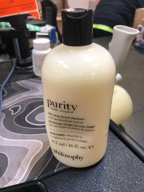 Photo 2 of Philosophy Purity Made Simple One-Step Paraben Free Cleanser 16 FL OZ
