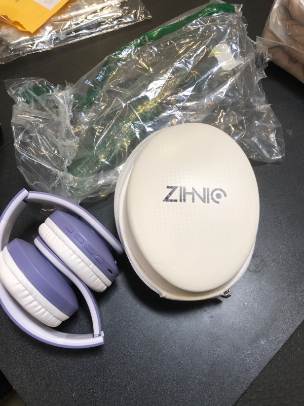 Photo 3 of ZIHNIC Bluetooth Headphones Over-Ear