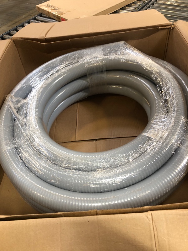 Photo 1 of Sealproof 2-Inch Flexible Non-metallic Liquid-Tight Electrical Conduit Type B, UL Listed, 2" Dia, 50 Feet