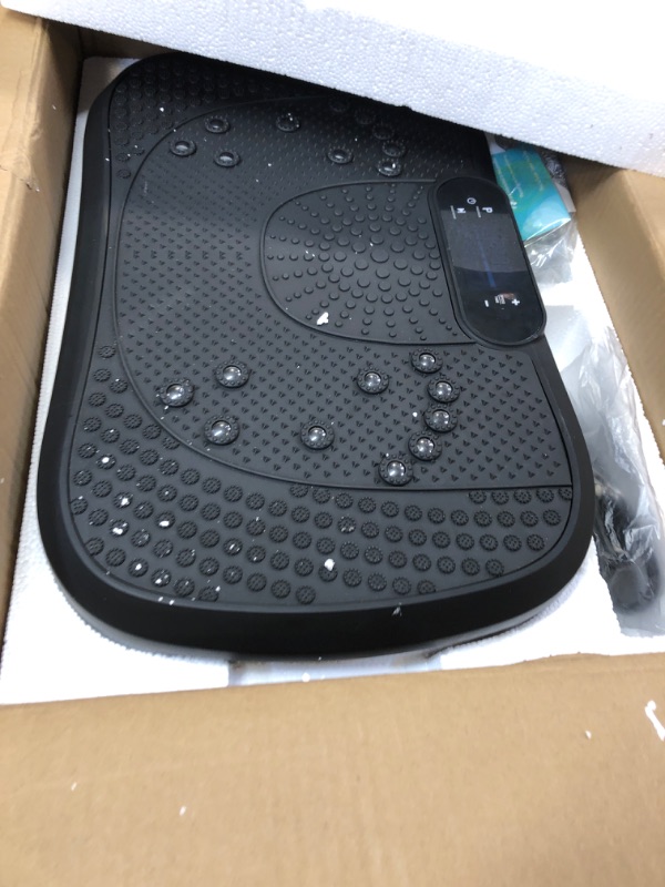 Photo 1 of AXV Vibration Plate Fitness Platform Exercise Machine Vibrating Lymphatic Drainage Shaking Full Body Shaker Workout Vibrate Stand Shake Board Sport Gym for Weight Loss Fat Burner for Women Men