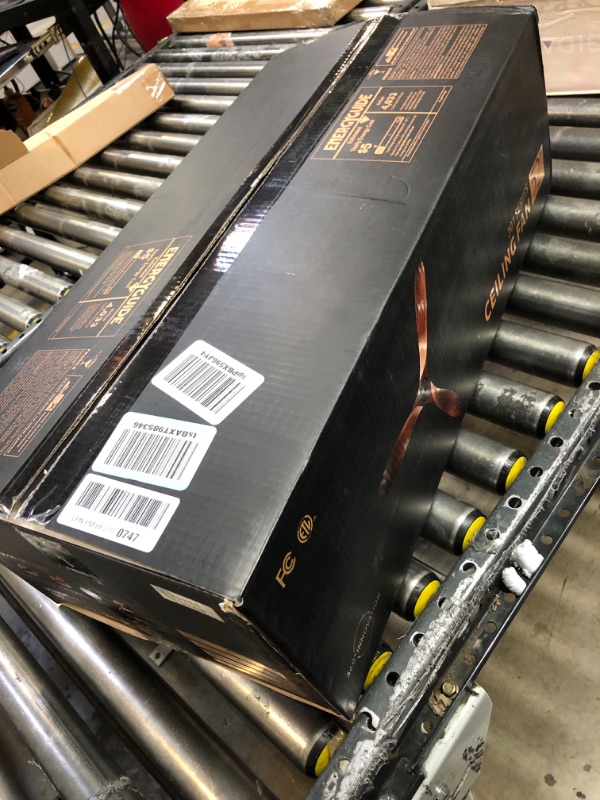 Photo 1 of NWIASS 52 Inch Outdoor Ceiling Fans 3 Blade, Modern Indoor Ceiling Fan No Light with Remote Wood Propeller Ceiling Fan, Quiet DC Motor Ceiling Fan for Patio Porch Gazebo High Low Sloped Ceiling