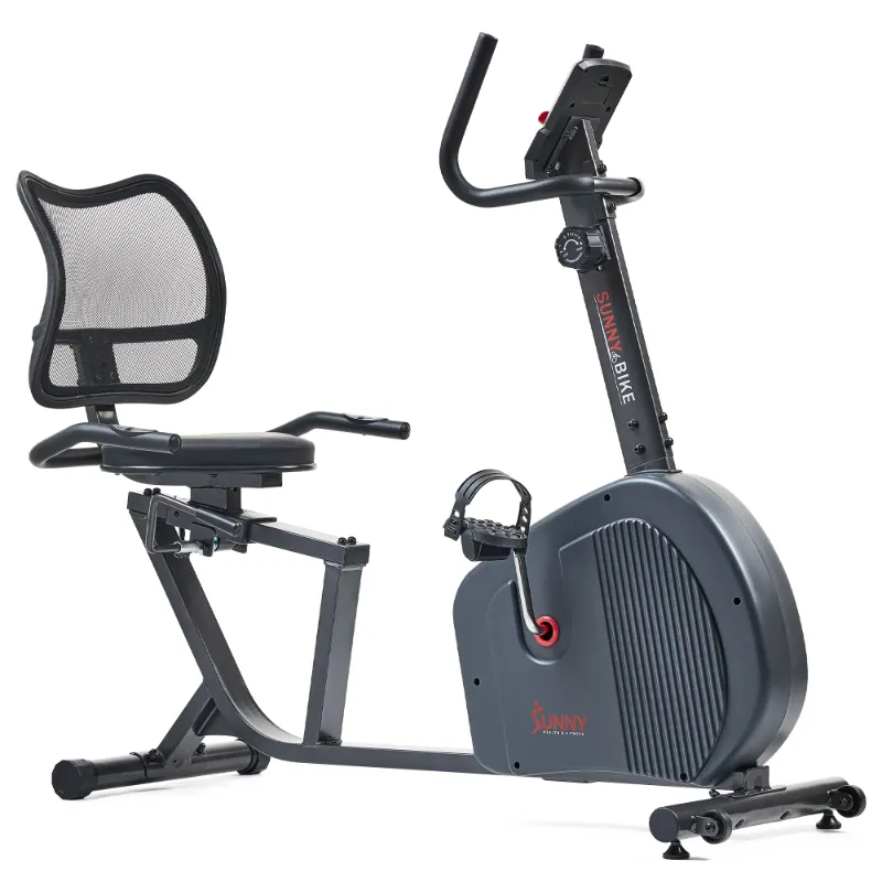 Photo 1 of Sunny Health & Fitness Indoor Recumbent Cycling Bike, Endurance Series Magnetic Smart w Smart Bluetooth & FREE SunnyFit® App - SF-RB421004
