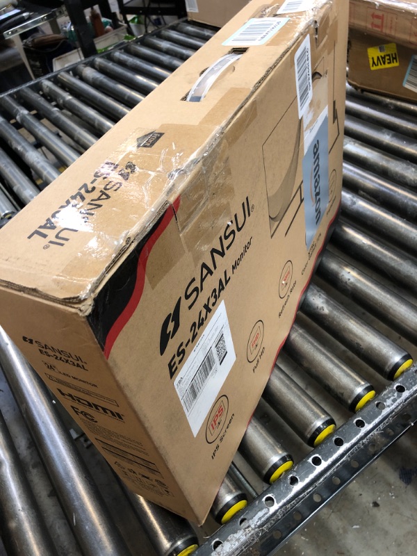 Photo 3 of SANSUI Monitor 24 inch 100Hz IPS 1080P Computer Monitor HDMI VGA HDR Tilt Adjustable/VESA Compatible, for Game and Office (ES-24X3AL HDMI Cable Included)