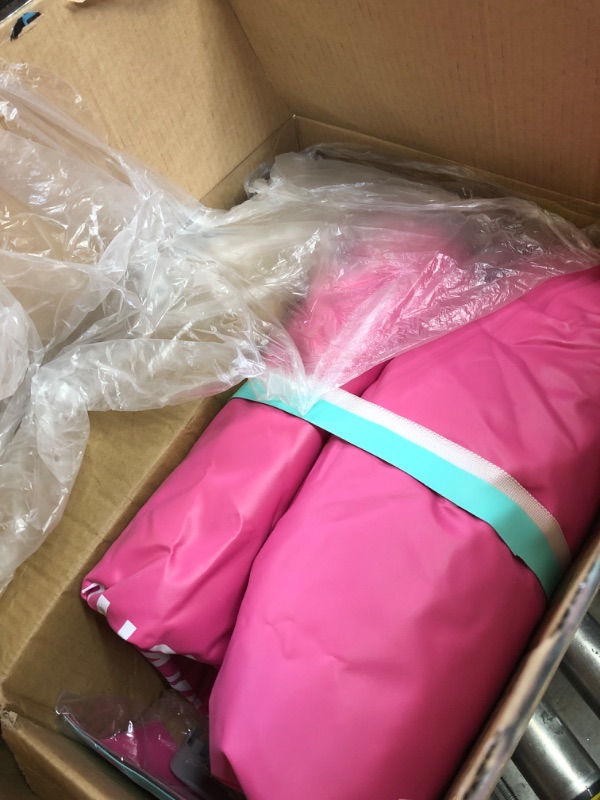 Photo 1 of VOFiTNY Inflatable Gymnastics Air mat Tumbling Track with Air Barrel Octagon Mat with Pump for Home/Gym