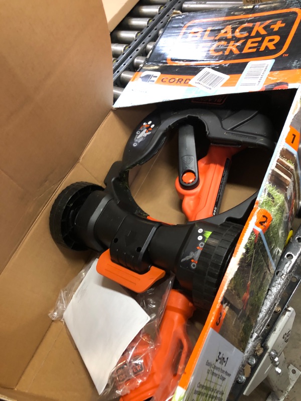 Photo 2 of BLACK+DECKER 3-in-1 Corded Lawn Mower